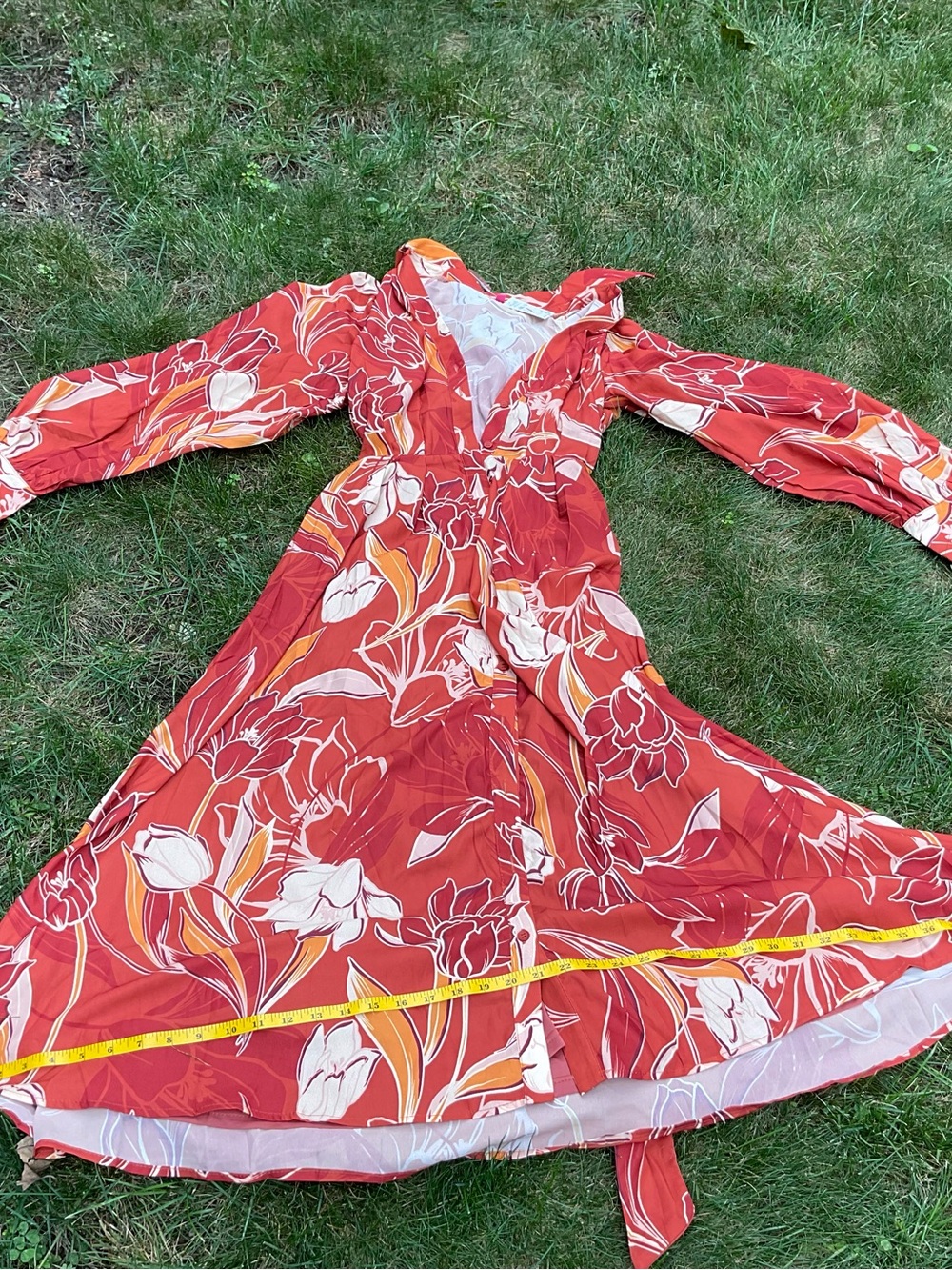 Button Front Maxi Dress - Picture 8 of 9